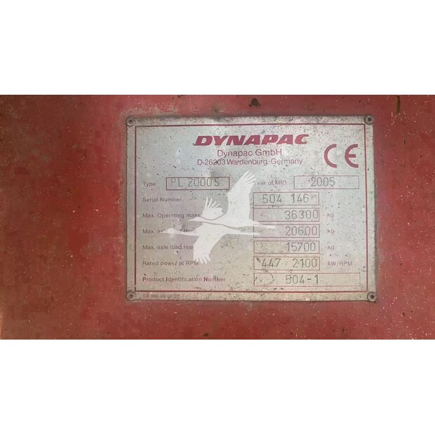 2006 DYNAPAC PL2000S-45900745