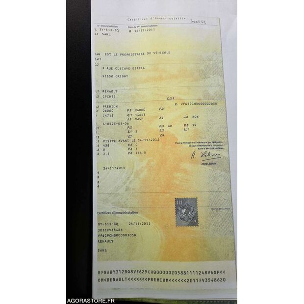 2011 Renault PREMIUM-45903897