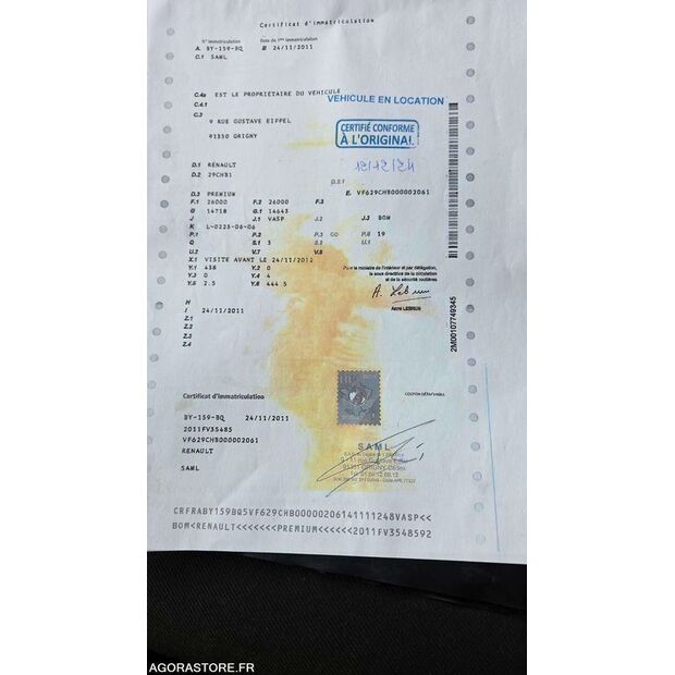 2011 Renault PREMIUM-45904069