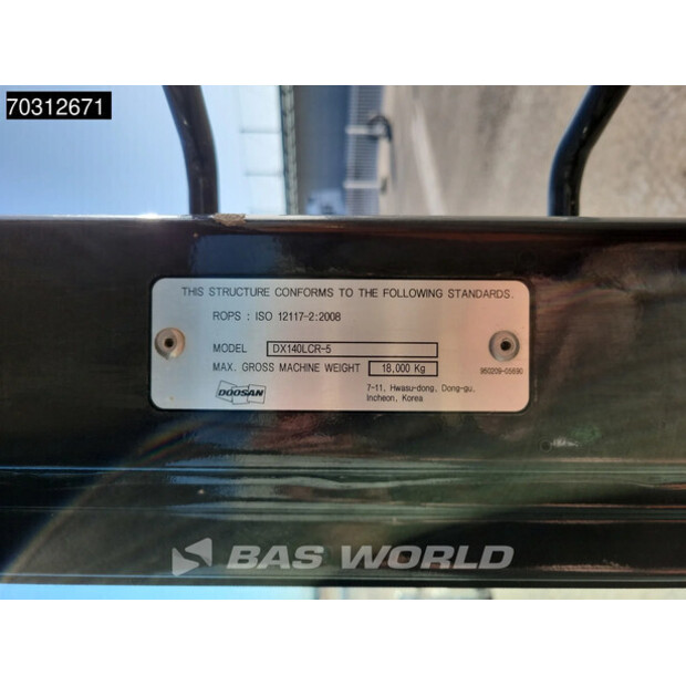 2019 دووسان DX140 LCR-5-45904817