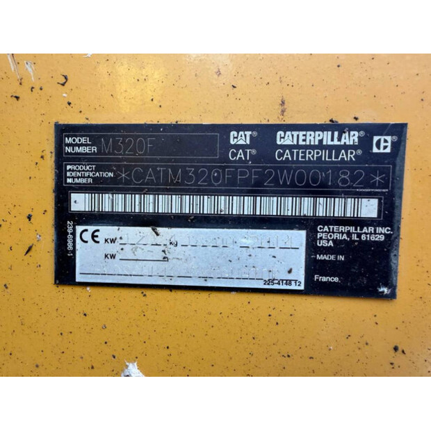 2014 Caterpillar M320F-45906416