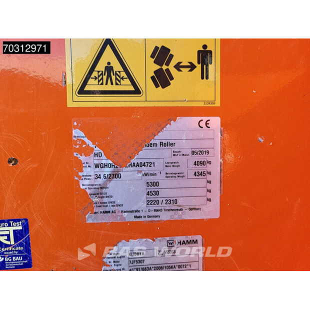 2019 HAMM HD14VV-45907629