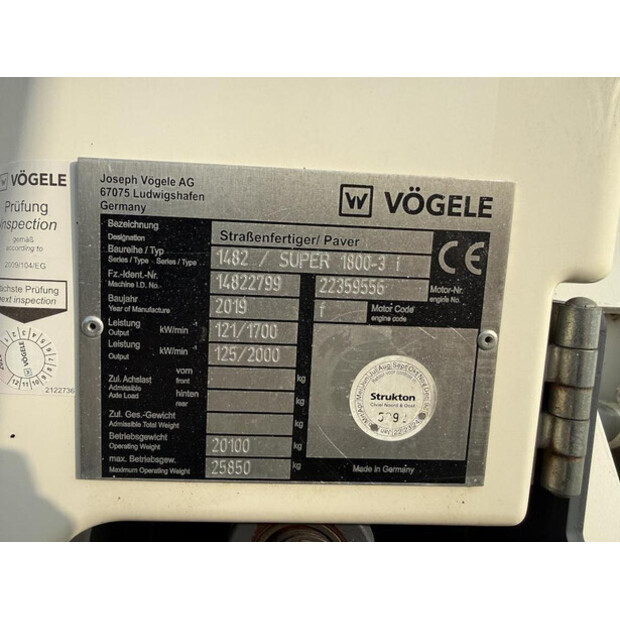 2019 فوجلي SUPER 1800-3I-45908320