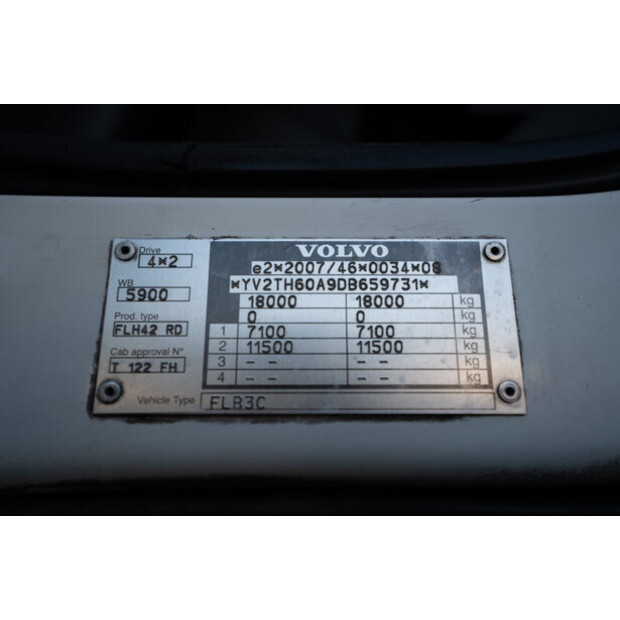 2013 Volvo FLH 290-45909051