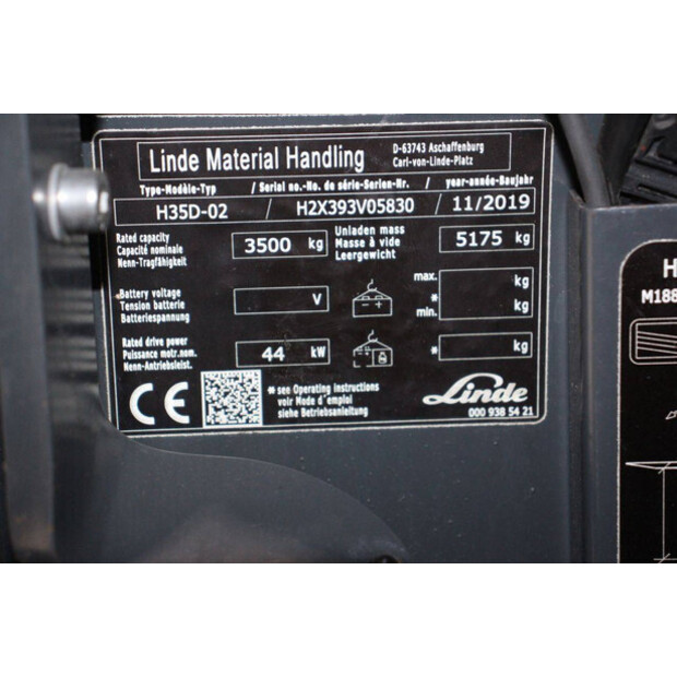 2019 Linde H35D-02-45909711
