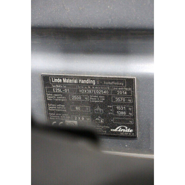 2014 Linde E25L-01-45909844