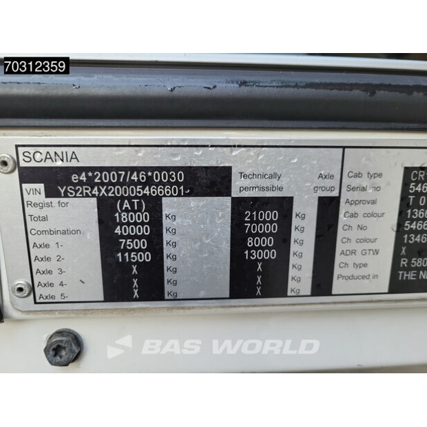 2017 Scania R580-45910431