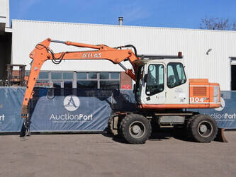 Image for WHEELED EXCAVATORS 1997 Atlas 1304