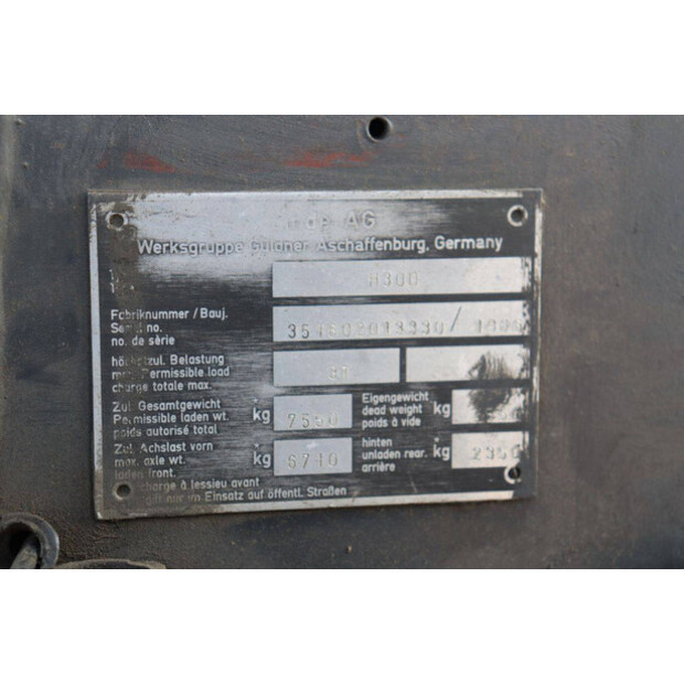 1986 Linde H30D-45911267