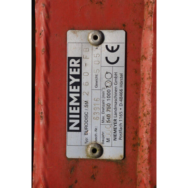 NIEMEIJER EURODISC 260-FB-45911287