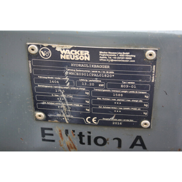 2016 Neuson 1404-45926208