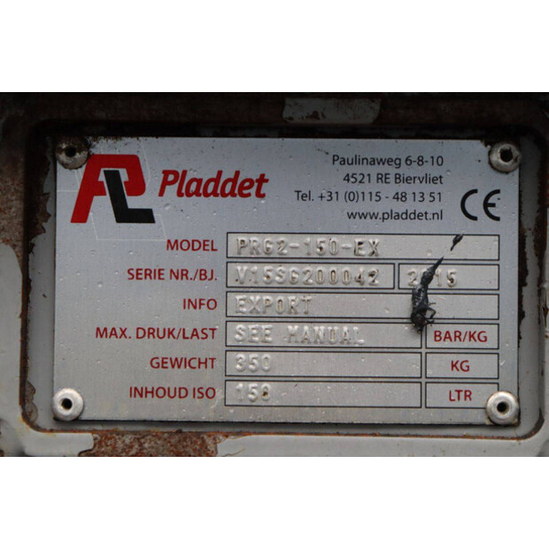 2015 Pladdet PRG2-150-EX-45926345