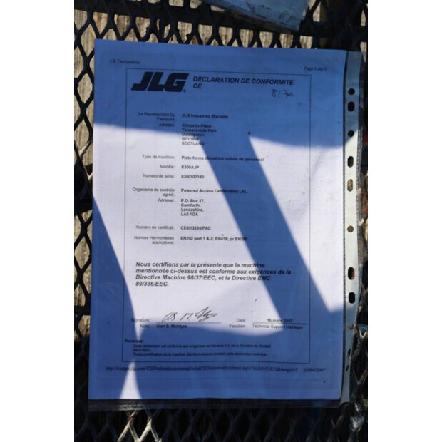 2007 JLG E300AJP-45926699