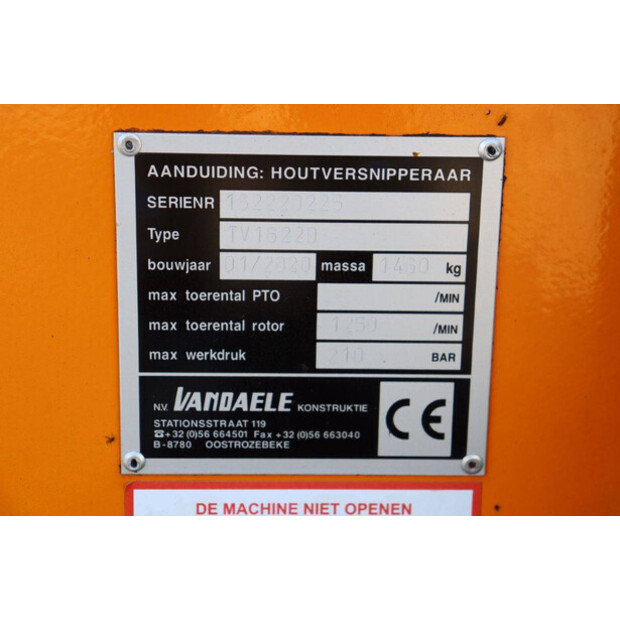 2020 Vandaele TV16-22D-45927114