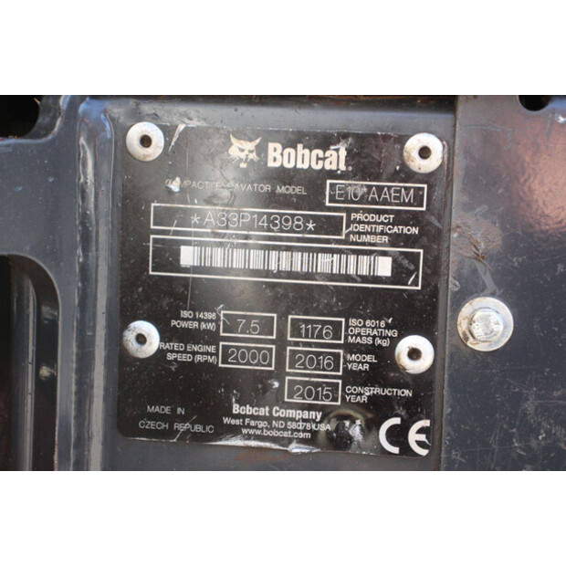 2015 بوبكات E10-45927255