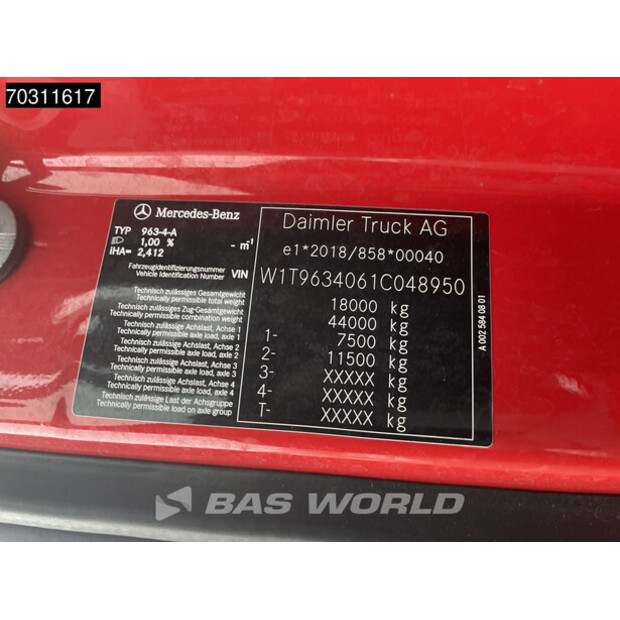 2022 Mercedes-Benz Actros 1842-45927993