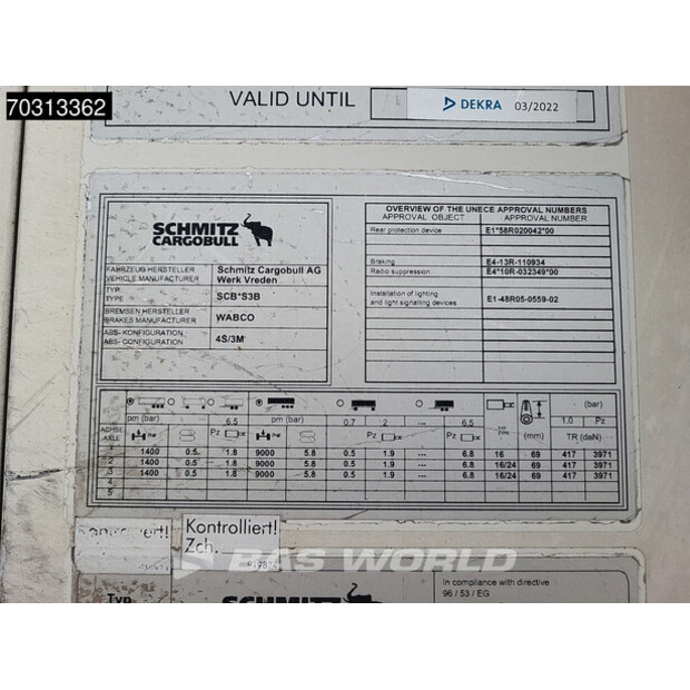 2013 شميتز كارجوبول SCB*S3B-45929246
