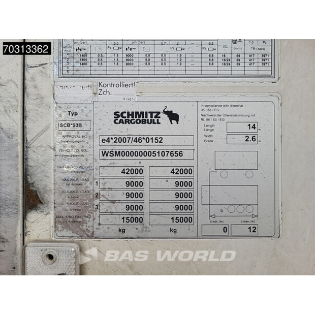2013 شميتز كارجوبول SCB*S3B-45929247