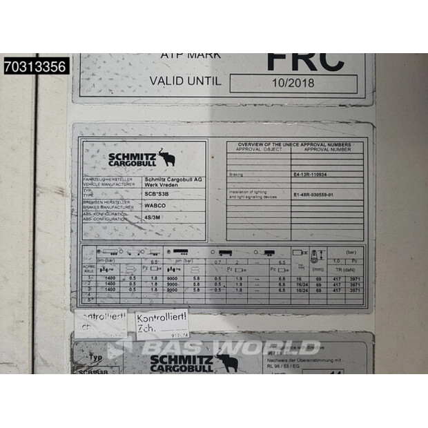 2012 Schmitz Cargobull SCB*S3B-45929332