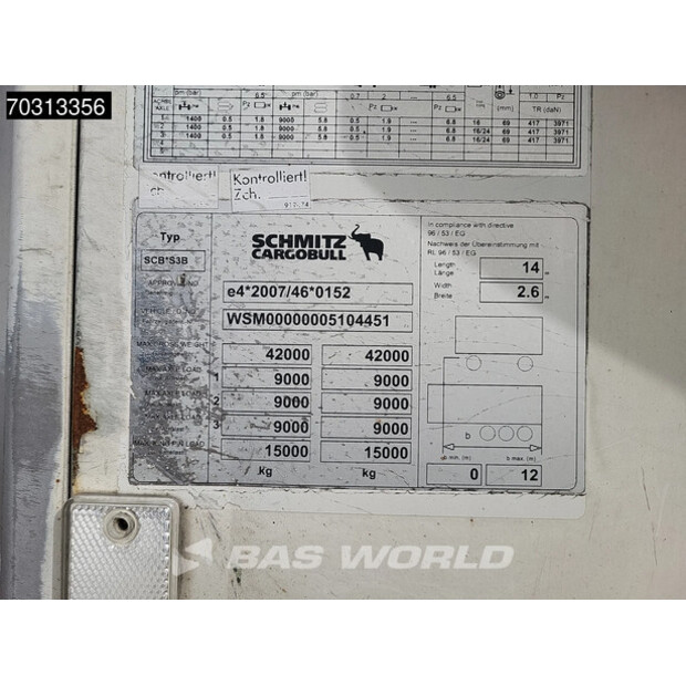 2012 Schmitz Cargobull SCB*S3B-45929333