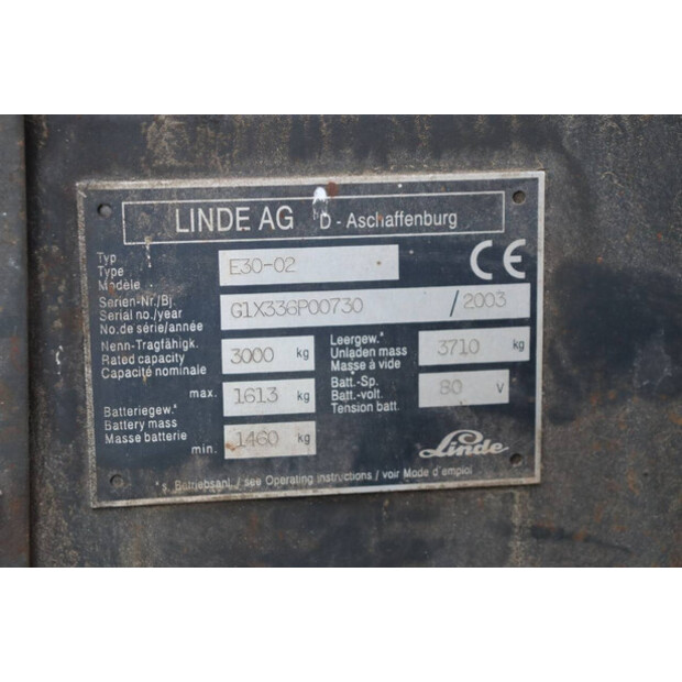 2003 Linde E30-02-45929857