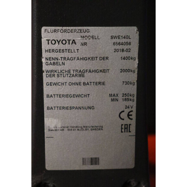 2018 Toyota SWE140L-45930731
