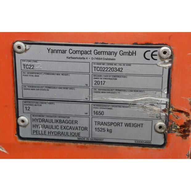 2017 SCHAEFF TC16-45931389