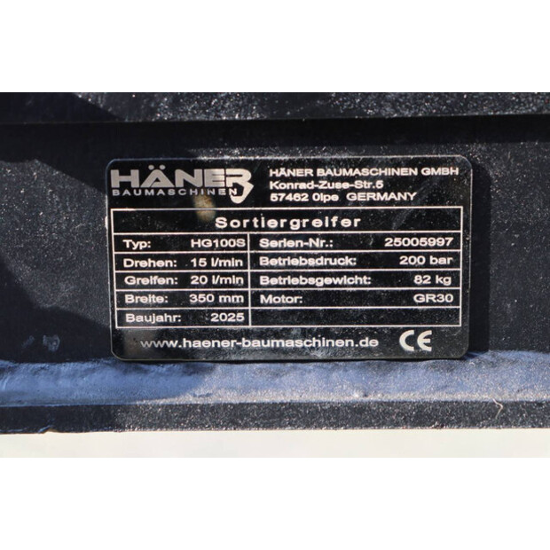 2025 Haner HG100S-45931750