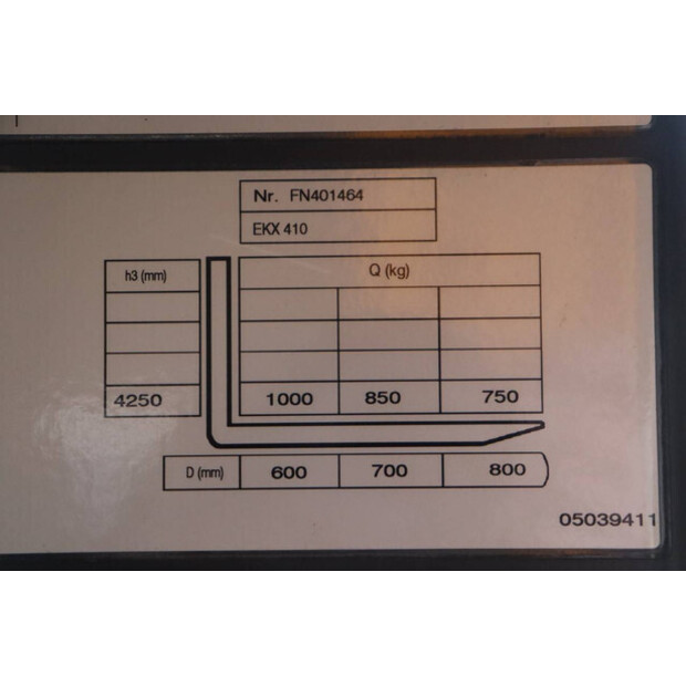 2010 Jungheinrich EKX 410-45931923