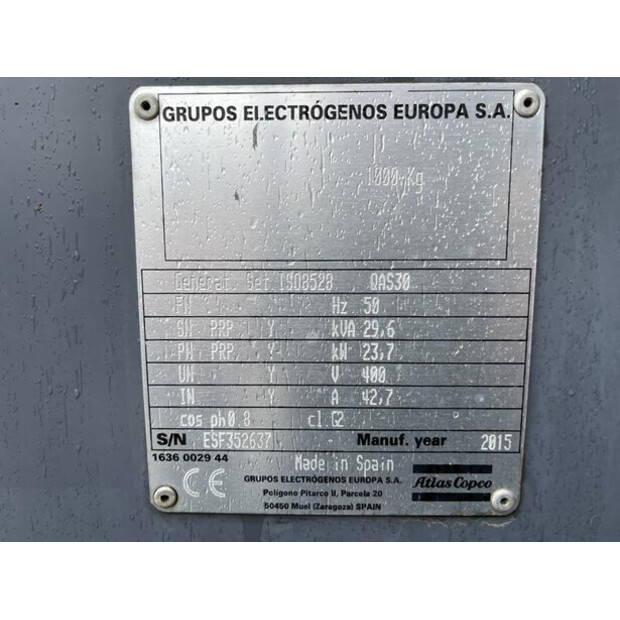 2015 Atlas-Copco QAS 30-45933577