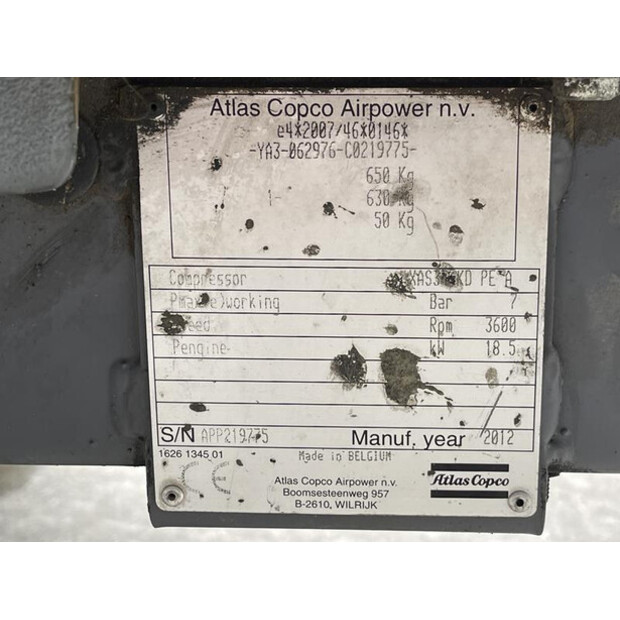 2012 Atlas-Copco XAS 37 KD-45933809