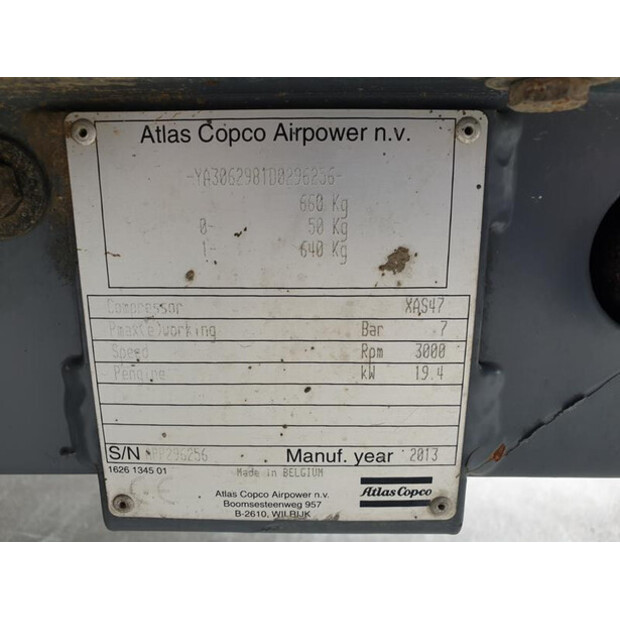 2013 Atlas-Copco XAS 47 KD-45933970