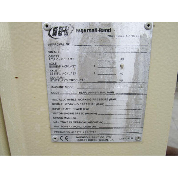 2007 INGERSOLL RAND 7/120-45934258