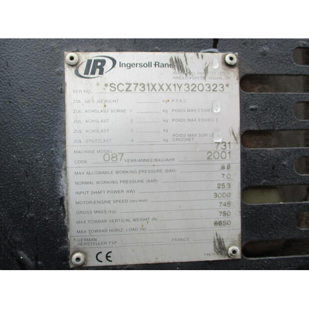 2001 INGERSOLL RAND 7/31-45934290