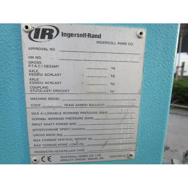 2006 INGERSOLL RAND 9 / 110-45934323