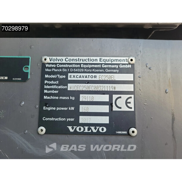 2017 Volvo EC250EL-45936164