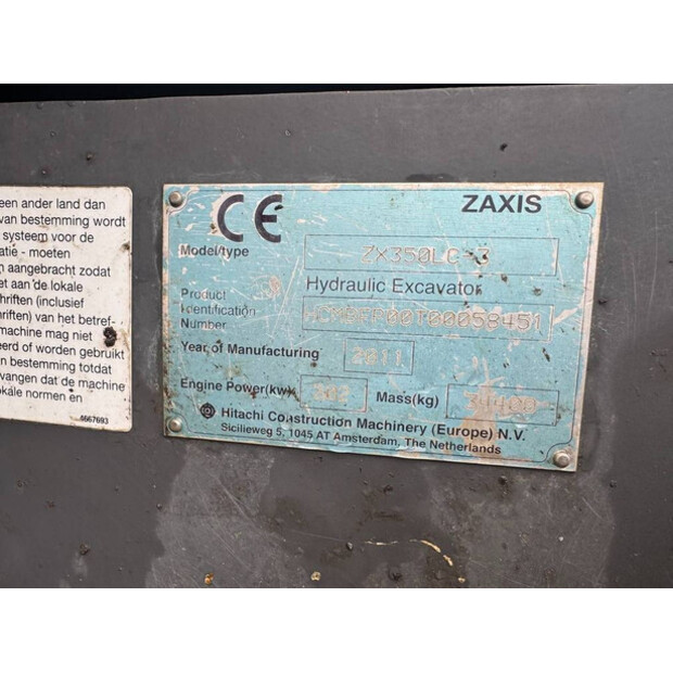 2011 Hitachi ZX 350 LC-3-45949179