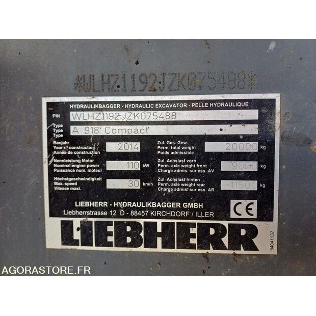 2014 Liebherr A918 Compact-45964417