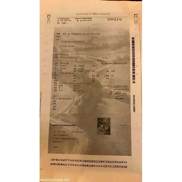 2012 Renault PREMIUM-45964503