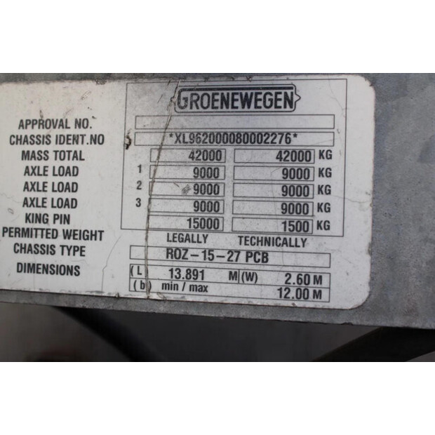 2008 جورينفاجن 3X BPW-45967837