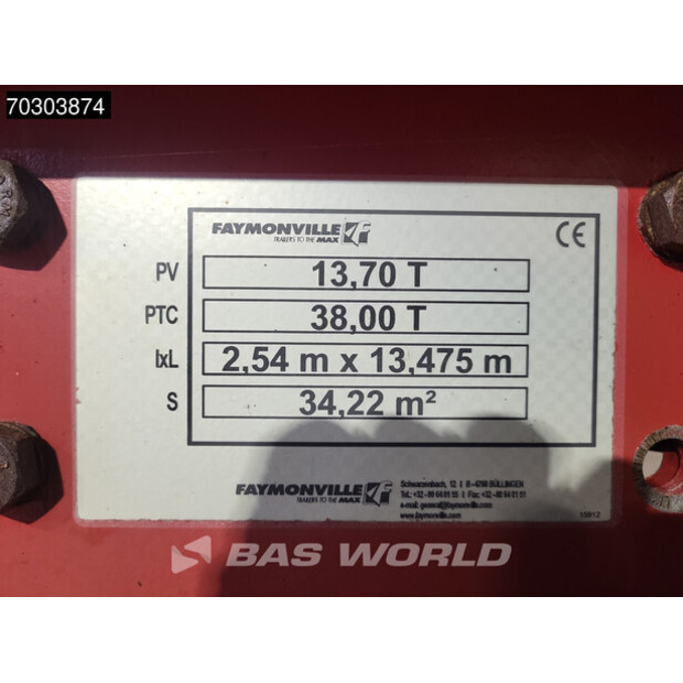 2014 Faymonville F-S45-1AAA-45968805