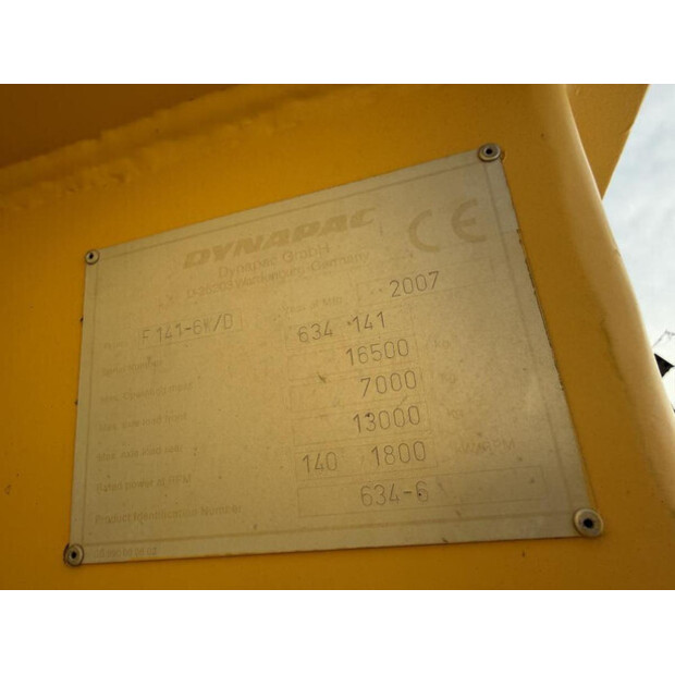 2007 DYNAPAC F 141 6W-45984434