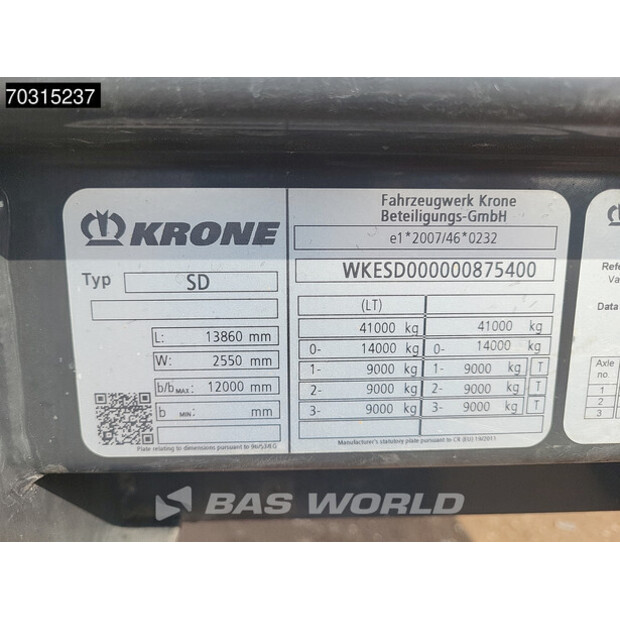 2019 Krone SD-45988770