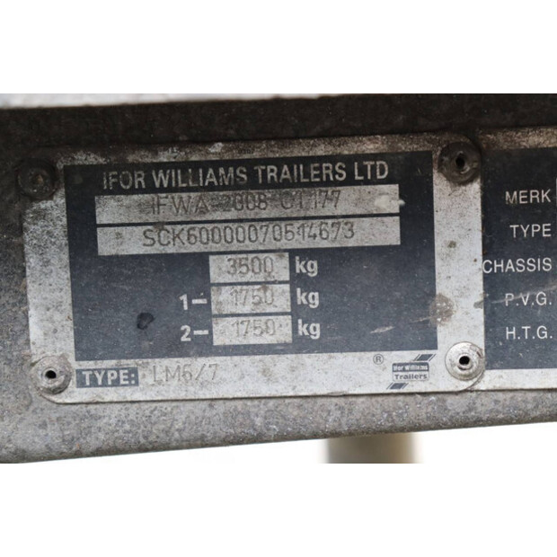2007 Ifor Williams LM6/7-45990846