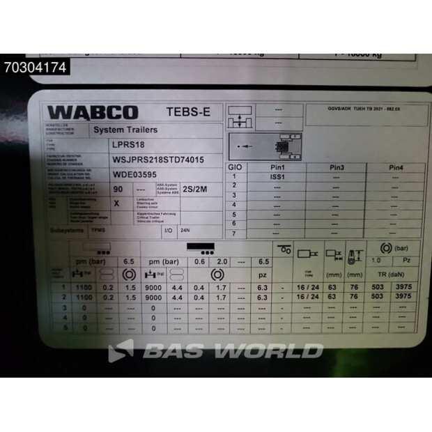 2025 SYSTEM TRAILERS LPRS18-45991535