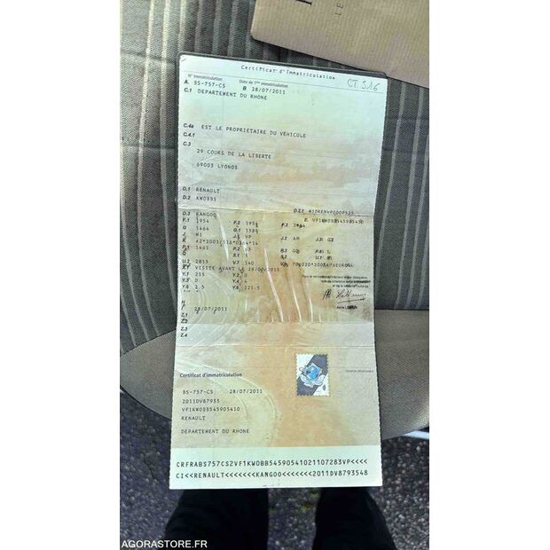 2011 Renault Kangoo-46004674