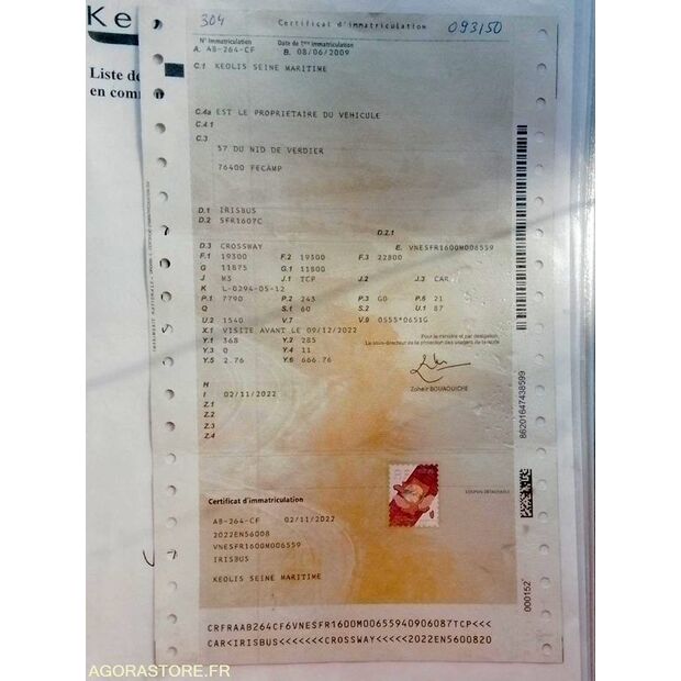 2009 Iveco CROSSWAY-46005405