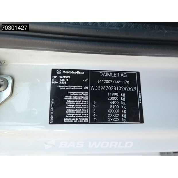 2017 Mercedes-Benz ATEGO 1224-46006814