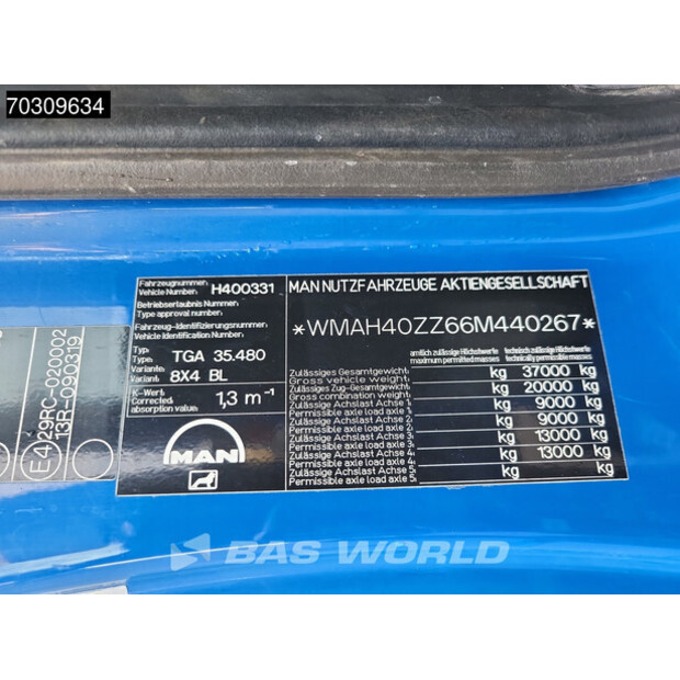 2005 MAN TGA 35.480-46007300