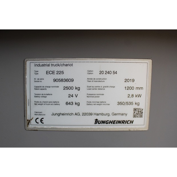 2019 جنجهينريتش ECE 225-46008184